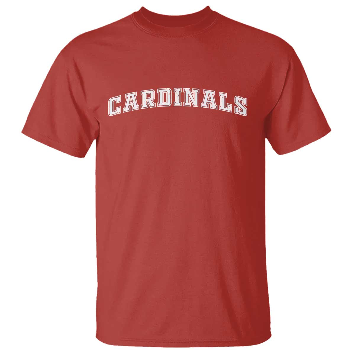 Cardinal Lovers T Shirt Retro Varsity College Graphic TS10 Red Print Your Wear