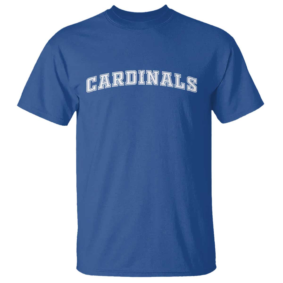 Cardinal Lovers T Shirt Retro Varsity College Graphic TS10 Royal Blue Print Your Wear