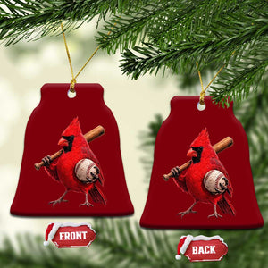 Cardinals Baseball Player Ceramic Ornament Retro STL Redbird Fan Bird Mascot Baseball TS10 Print Your Wear