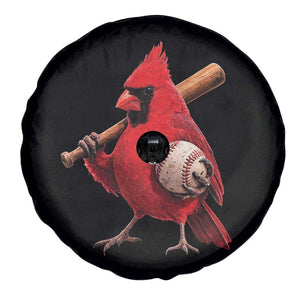 Cardinals Baseball Player Spare Tire Cover Retro STL Redbird Fan Bird Mascot Baseball TS10 Print Your Wear