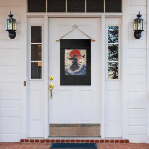 Samurai Cat Garden Flag Vintage Japanese Art Anime Ukiyo-e Warrior TS10 Print Your Wear