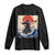 Samurai Cat Long Sleeve Shirt Vintage Japanese Art Anime Ukiyo-e Warrior TS10 Black Print Your Wear