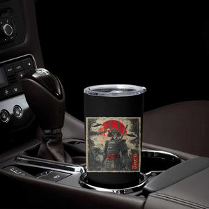 Alien Samurai Tumbler Cup Vintage Japanese Art UFO Funny Ukiyo-e Warrior TS10 Print Your Wear