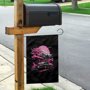 JDM Japanese Garden Flag Tokyo Japan Drift Race Car Mount Fuji Cherry Blossom Sakura TS10 Print Your Wear
