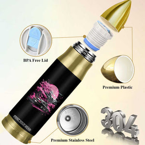 JDM Japanese Bullet Tumbler Tokyo Japan Drift Race Car Mount Fuji Cherry Blossom Sakura TS10 Print Your Wear