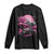 JDM Japanese Long Sleeve Shirt Tokyo Japan Drift Race Car Mount Fuji Cherry Blossom Sakura TS10 Black Print Your Wear