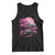 JDM Japanese Tank Top Tokyo Japan Drift Race Car Mount Fuji Cherry Blossom Sakura TS10 Black Print Your Wear