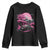 JDM Japanese Youth Sweatshirt Tokyo Japan Drift Race Car Mount Fuji Cherry Blossom Sakura TS10 Black Print Your Wear