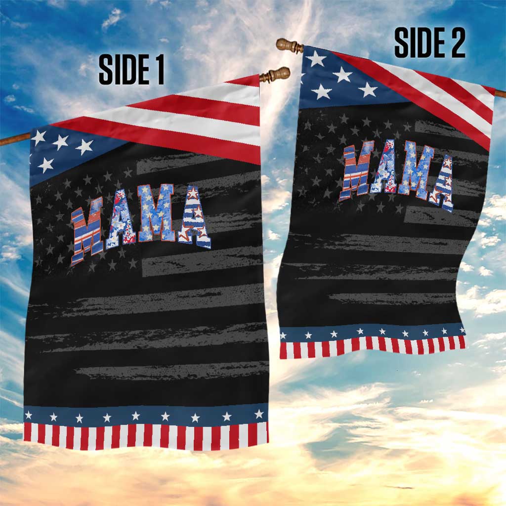 American Mama Garden Flag 4th of July TS10 Print Your Wear
