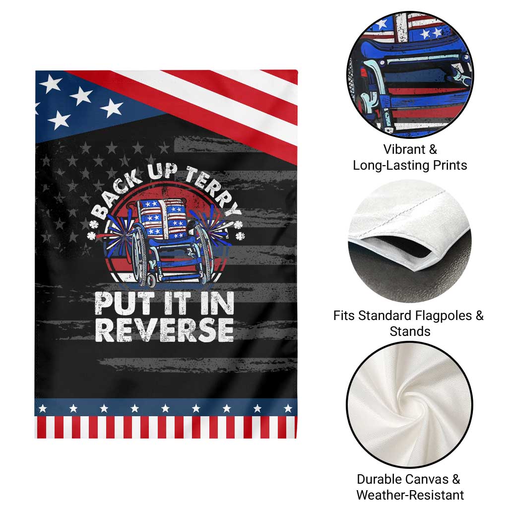 Back It Up Terry Put It In Reverse Garden Flag Funny 4th Of July TS10 Print Your Wear