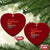 We're Pregnant But Mostly Her Ceramic Ornament Funny Pregnancy Announcement Expecting Mom Dad TS10 Print Your Wear