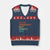 We're Pregnant But Mostly Her V-Neck Knit Sweater Vest Funny Pregnancy Announcement Expecting Mom Dad TS10 Navy Red Print Your Wear