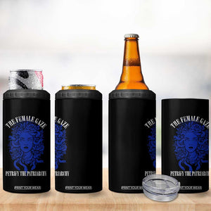 Medusa Feminist 4 in 1 Can Cooler Tumbler Womens Rights Mythical Empowerment Graphic TS10 Print Your Wear