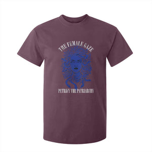 Medusa Feminist T Shirt For Kid Womens Rights Mythical Empowerment Graphic TS10 Maroon Print Your Wear