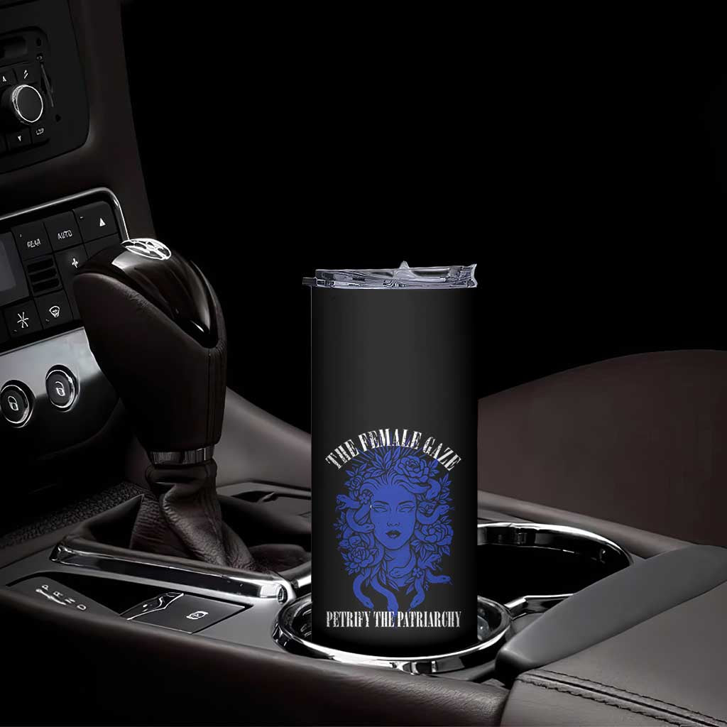 Medusa Feminist Skinny Tumbler Womens Rights Mythical Empowerment Graphic TS10 Print Your Wear