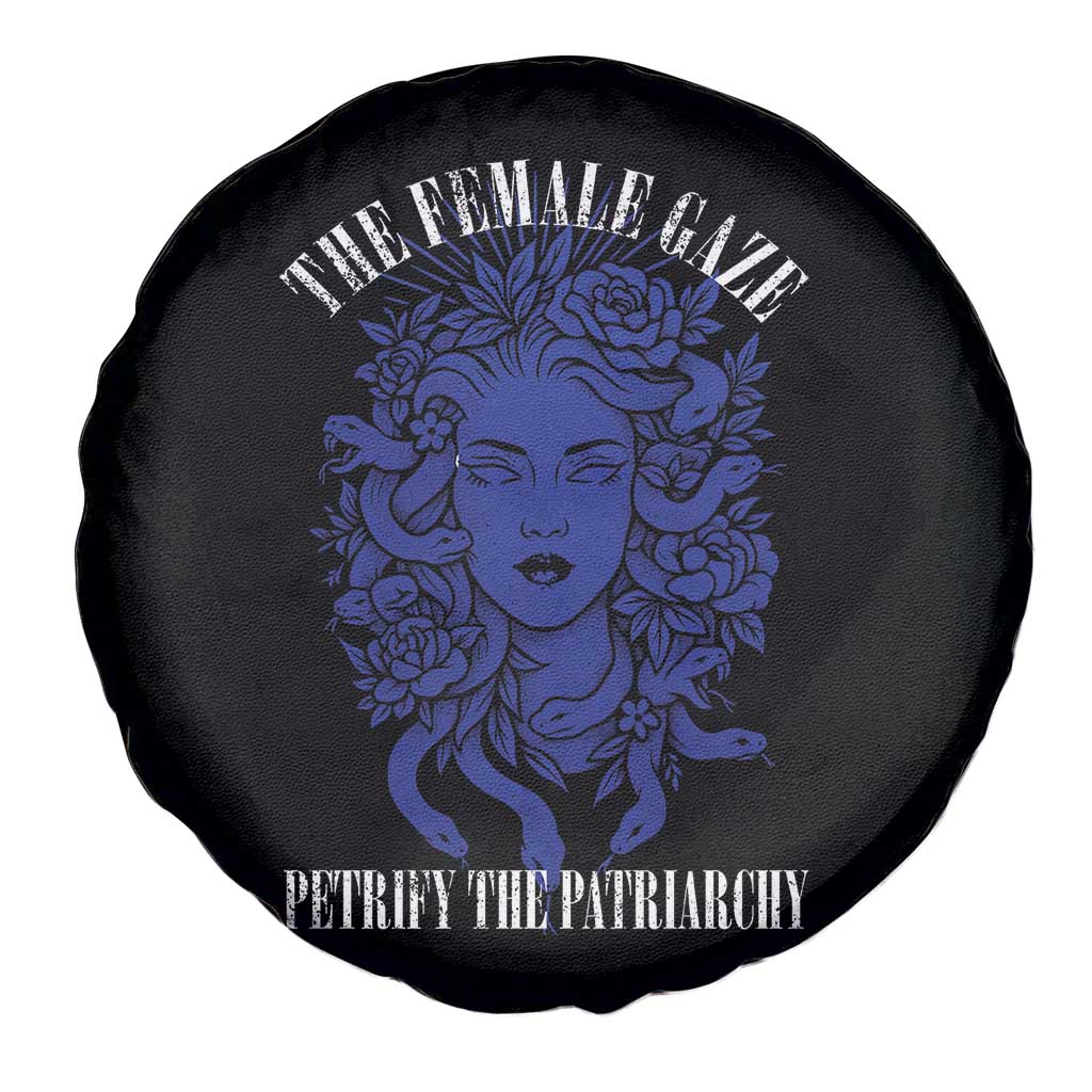 Medusa Feminist Spare Tire Cover Womens Rights Mythical Empowerment Graphic TS10 Print Your Wear