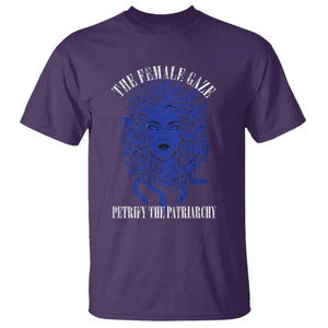 Medusa Feminist T Shirt Womens Rights Mythical Empowerment Graphic TS10 Purple Print Your Wear