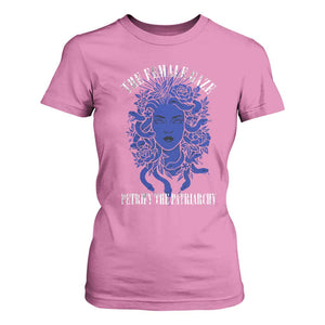 Medusa Feminist T Shirt For Women Womens Rights Mythical Empowerment Graphic TS10 Azalea Print Your Wear