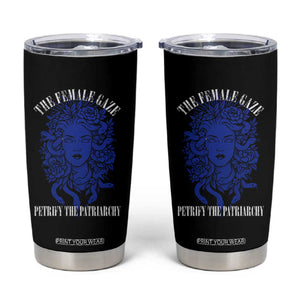 Medusa Feminist Tumbler Cup Womens Rights Mythical Empowerment Graphic TS10 Black Print Your Wear