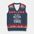 We Are Better Than This V-Neck Knit Sweater Vest Funny Subtle Resist TS10 Navy Red Print Your Wear