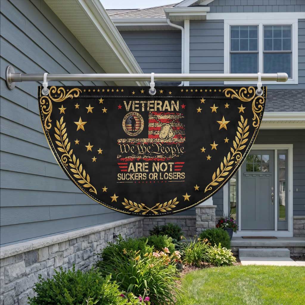 Veterans Are Not Suckers Or Losers Patriotic Fan Flag Vintage Old 1776 Vintage Flag We The People Veteran