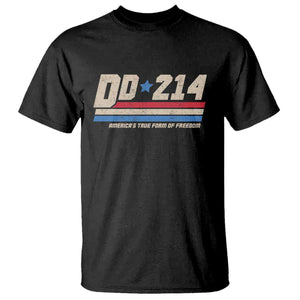 DD-214 T Shirt Armed Forces Military Alumni Vintage Veteran TS10 Black Print Your Wear