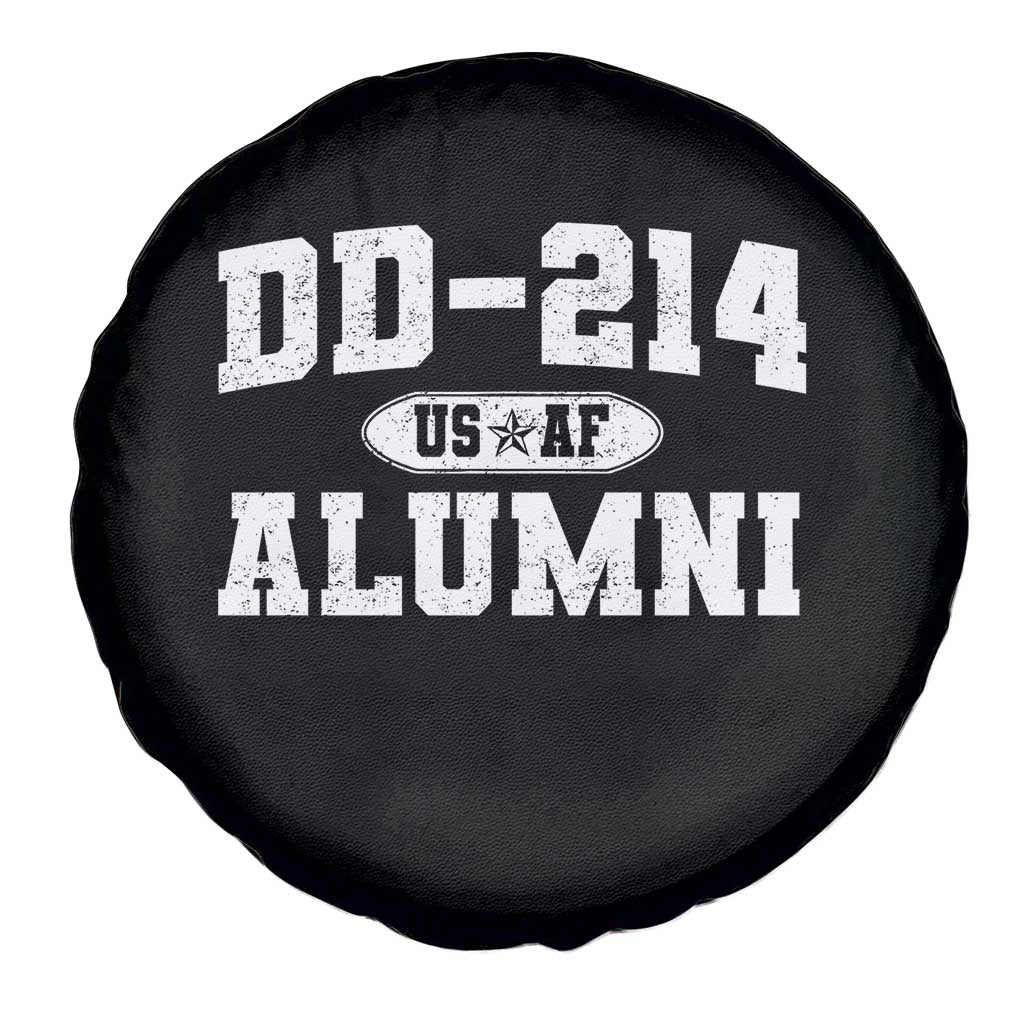 DD-214 US Air Force Alumni Spare Tire Cover US Military Veteran Retired TS10 Print Your Wear