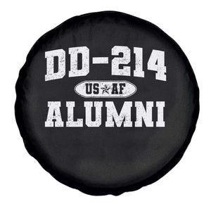 DD-214 US Air Force Alumni Spare Tire Cover US Military Veteran Retired TS10 Print Your Wear