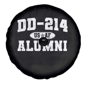 DD-214 US Air Force Alumni Spare Tire Cover US Military Veteran Retired TS10 Print Your Wear