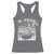 Funny Jesus Basketball Racerback Tank Top He Is Rizzin Retro Y2K Playing Basketball TS10 Charcoal Print Your Wear