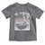 Funny Jesus Basketball Toddler T Shirt He Is Rizzin Retro Y2K Playing Basketball TS10 Charcoal Print Your Wear