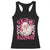 SKIBIDI Rizzmas Santa Racerback Tank Top Rizz Santa Pink Groovy Funny Xmas Gen Alpha Girl Kids TS10 Black Print Your Wear