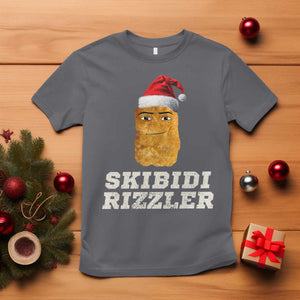 Christmas Skibidi Toilet Rizzler T Shirt Meme Funny Memes Brainrot Rizz TS10 Charcoal Print Your Wear
