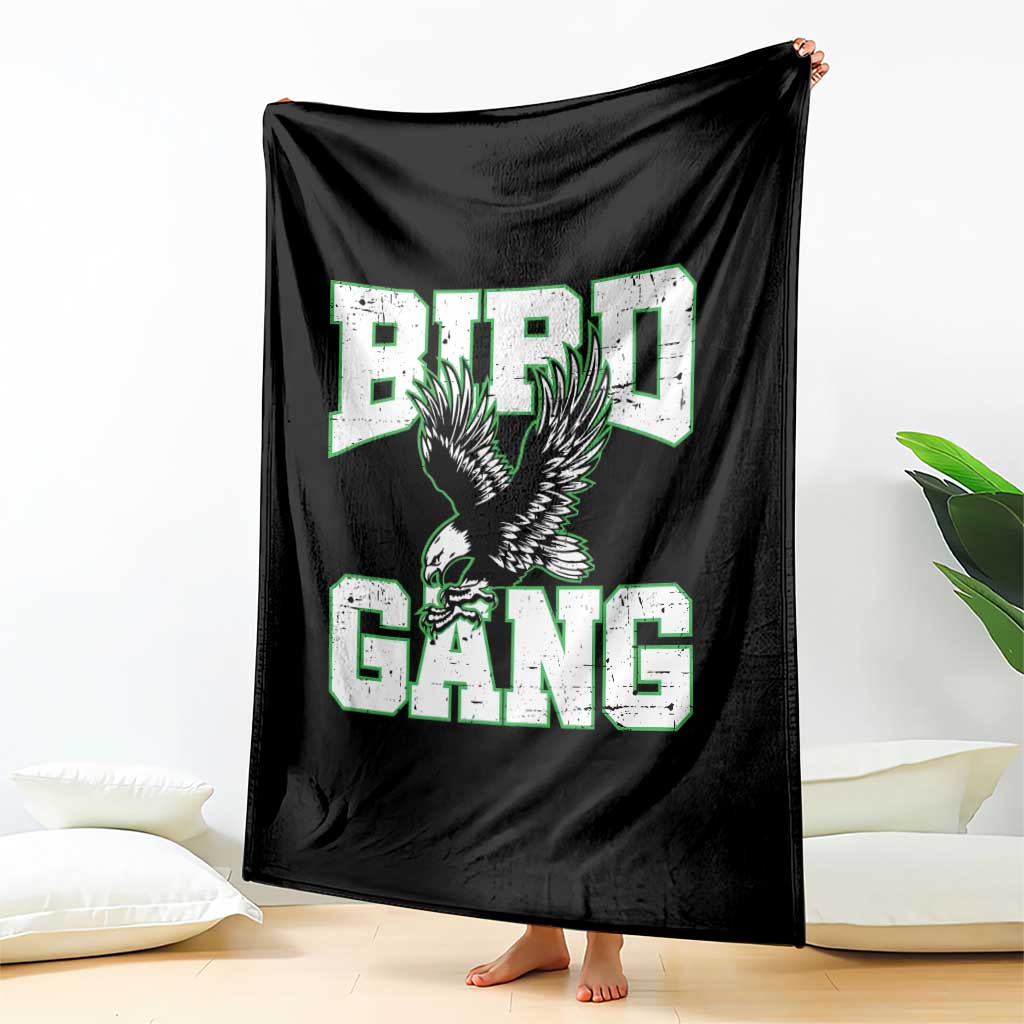 Bird Gang Throw Blanket Vintage 90s Style Classic Eagles Fly TS10 Print Your Wear