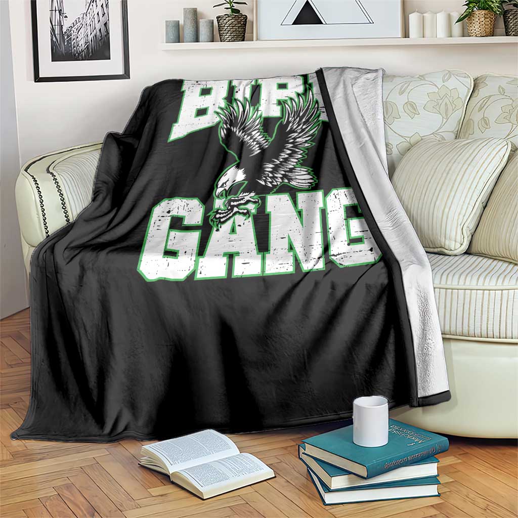 Bird Gang Throw Blanket Vintage 90s Style Classic Eagles Fly TS10 Print Your Wear