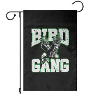 Bird Gang Garden Flag Vintage 90s Style Classic EF Fly TS10 Black Print Your Wear
