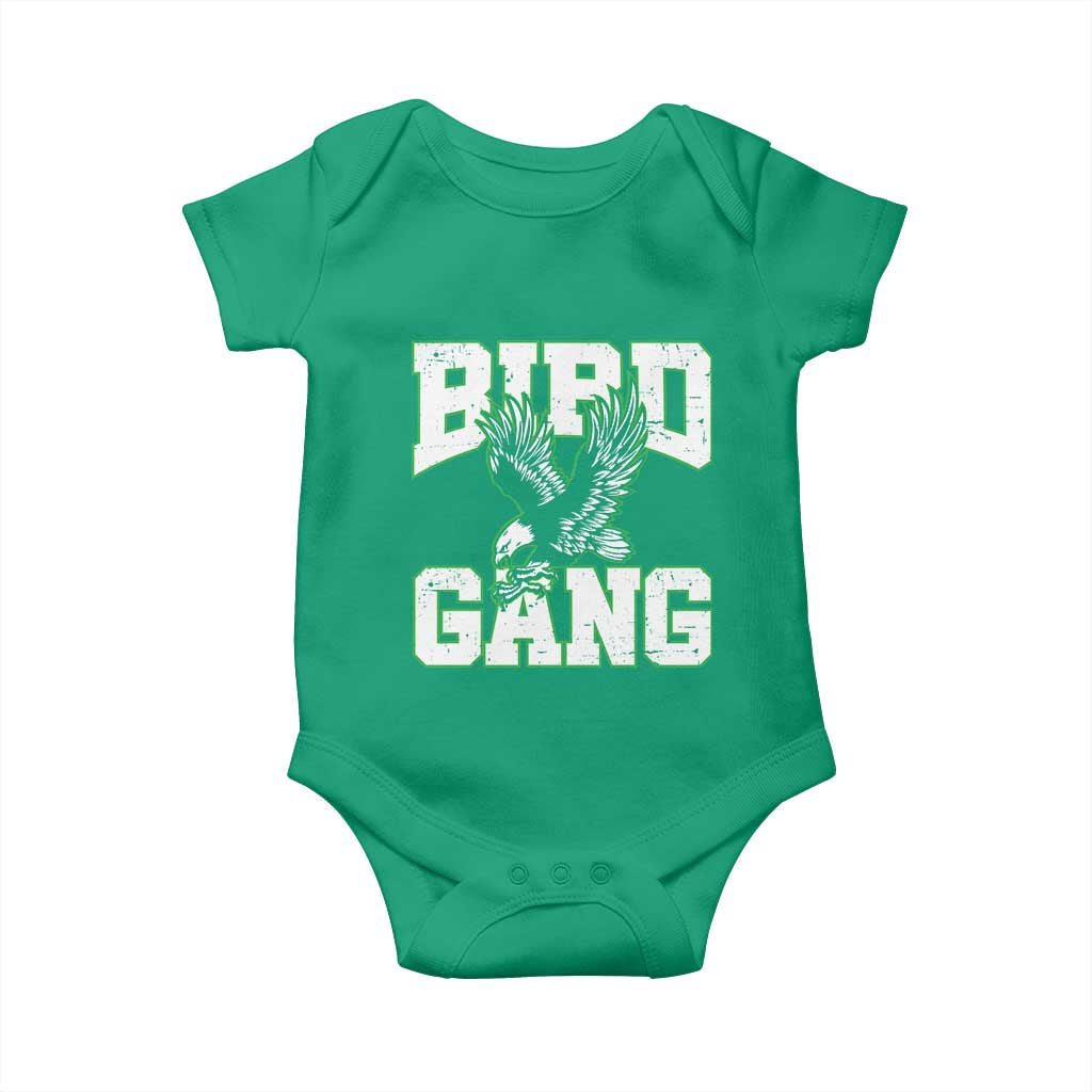 Bird Gang Baby Onesie Vintage 90s Style Classic EF Fly TS10 Irish Green Print Your Wear
