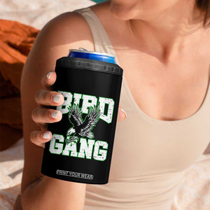 Bird Gang 4 in 1 Can Cooler Tumbler Vintage 90s Style Classic Eagles Fly TS10 Print Your Wear