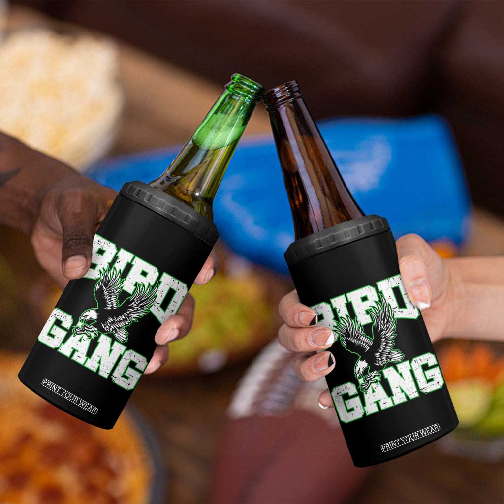 Bird Gang 4 in 1 Can Cooler Tumbler Vintage 90s Style Classic Eagles Fly TS10 Print Your Wear