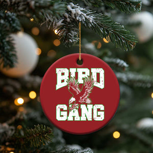 Bird Gang Christmas Ceramic Ornament Vintage 90s Style Classic EF Fly TS10 Print Your Wear