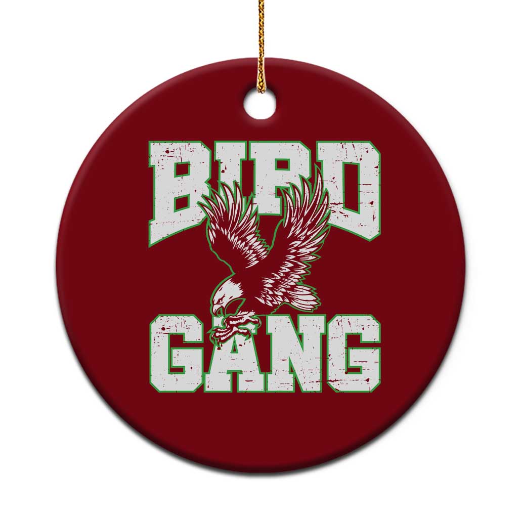 Bird Gang Ceramic Ornament Vintage 90s Style Classic EF Fly TS10 1pc Red Print Your Wear