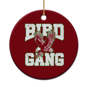 Bird Gang Ceramic Ornament Vintage 90s Style Classic Eagles Fly TS10 1pc Red Print Your Wear