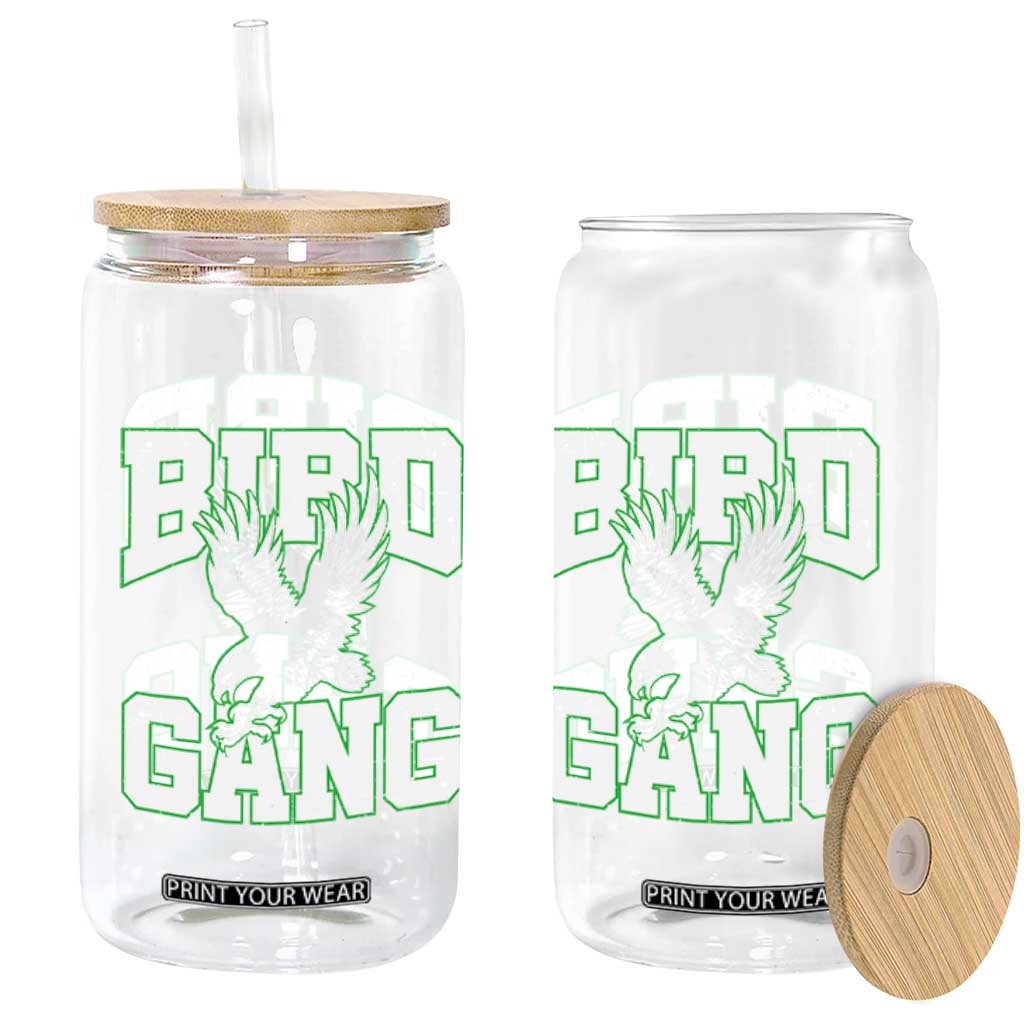 Bird Gang Glass Can Vintage 90s Style Classic Eagles Fly TS10 Print Your Wear