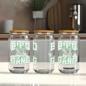 Bird Gang Glass Can Vintage 90s Style Classic Eagles Fly TS10 Print Your Wear