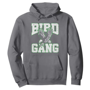 Bird Gang Hoodie Vintage 90s Style Classic Eagles Fly TS10 Charcoal Print Your Wear