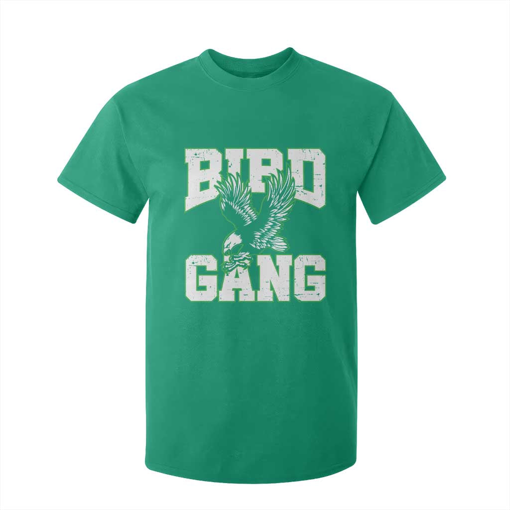 Bird Gang T Shirt For Kid Vintage 90s Style Classic Eagles Fly TS10 Irish Green Print Your Wear
