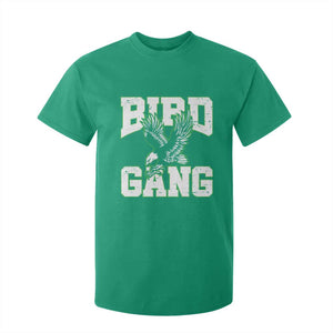 Bird Gang T Shirt For Kid Vintage 90s Style Classic Eagles Fly TS10 Irish Green Print Your Wear