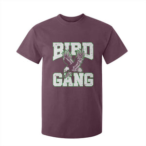 Bird Gang T Shirt For Kid Vintage 90s Style Classic Eagles Fly TS10 Maroon Print Your Wear