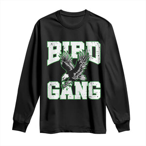 Bird Gang Long Sleeve Shirt Vintage 90s Style Classic Eagles Fly TS10 Black Print Your Wear