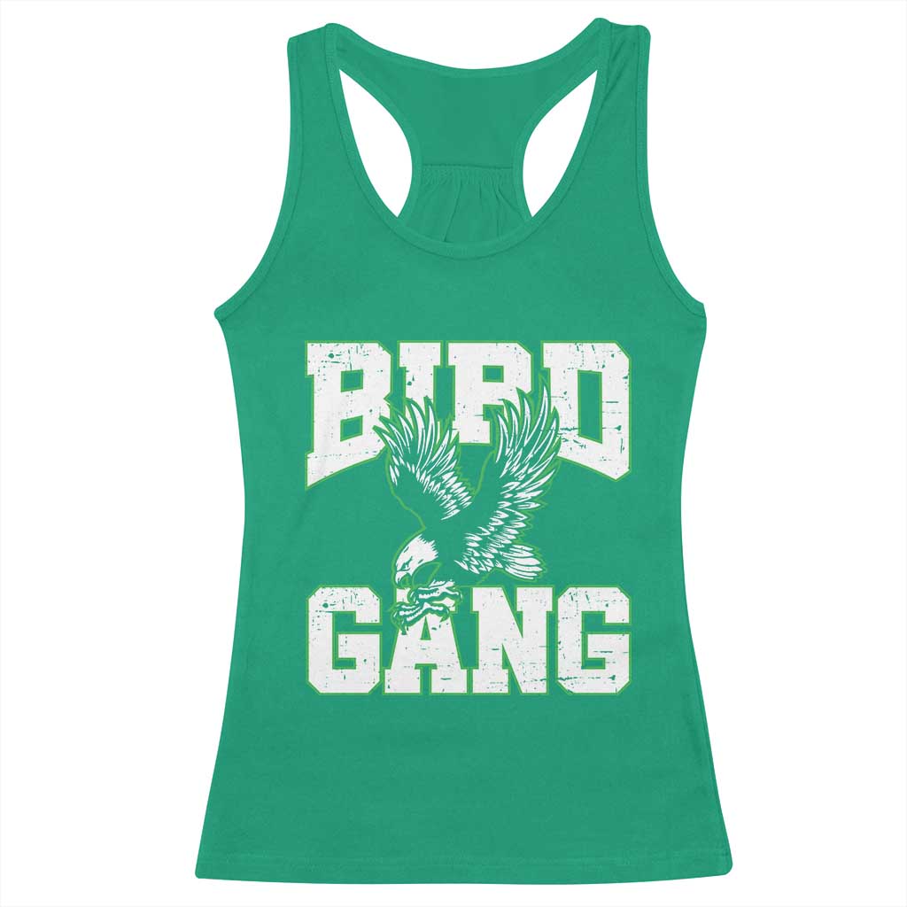 Bird Gang Racerback Tank Top Vintage 90s Style Classic Eagles Fly TS10 Irish Green Print Your Wear